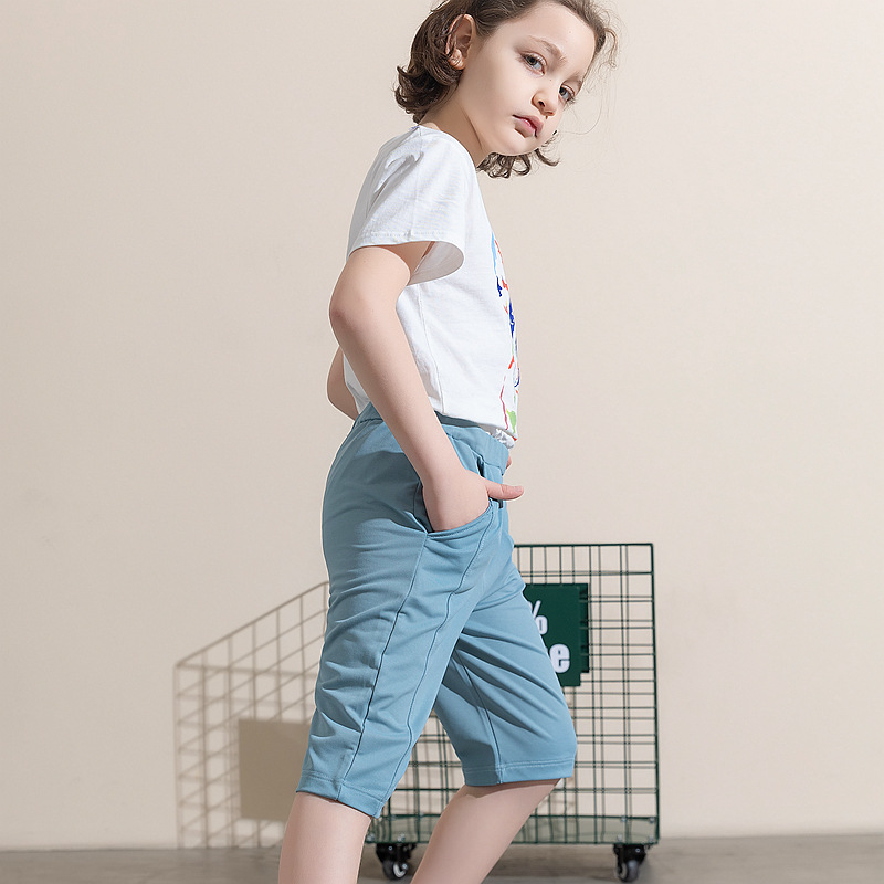 Summer New Children's Shorts Summer Casual Pants Kids Riding Pants Boys breeches Girls Half Pants for Hair