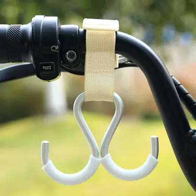 Other Electric Vehicle Accessories Motorcycles, Bicycles, and - beige-webbing-aluminum-double-hook-short-style-cursor-no-independent-packaging