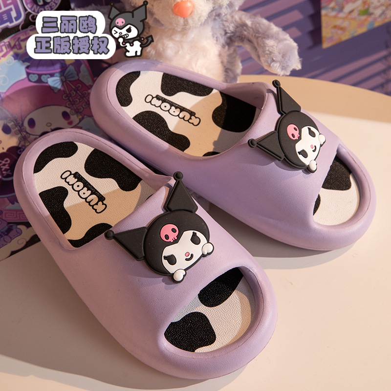 (2) QIDAN SHOE FACTORY KUROMI    ǳ Ȩ ̲  SANRIO  