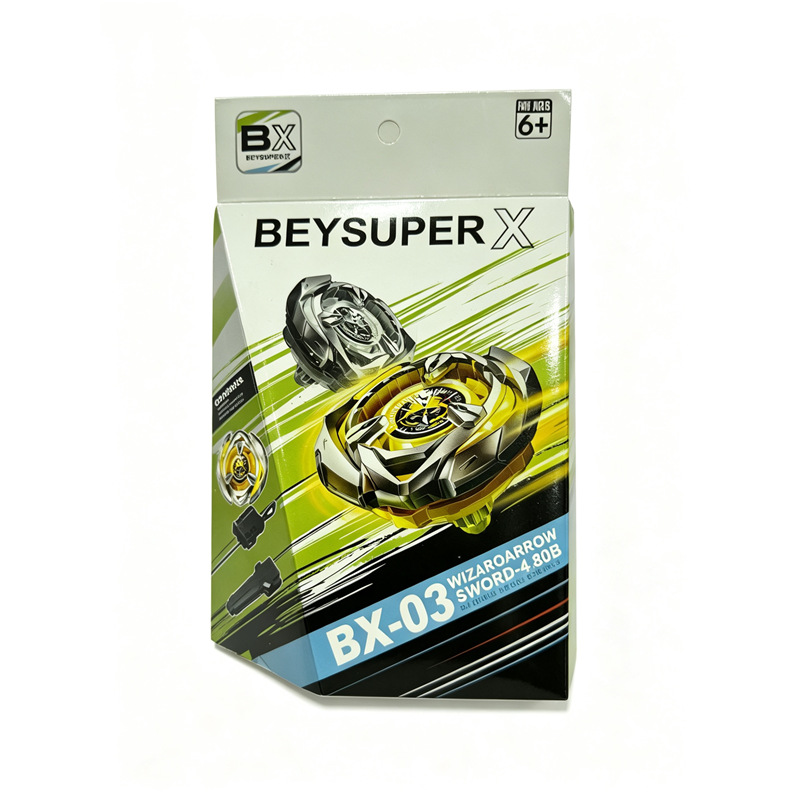 Juguetes giroscópicos de explosión de aleación generación de batalla BX serie de lanzadores de rotación de guerra de niños caja de regalo