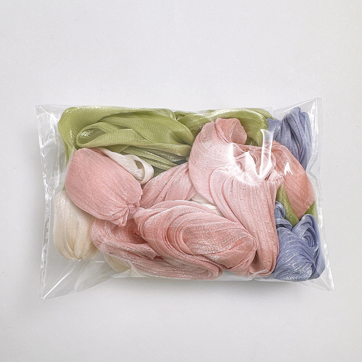 20g Weight Hair Tie Hair Accessories Type 1 Piece, 1 Set Quantity Holiday, Street Occasion Cloth Material tulips Pattern All Seasons Season Women's Gender Cute, Pastoral Style Cute Pastoral Women's Tulips Cloth Hair Tie 1