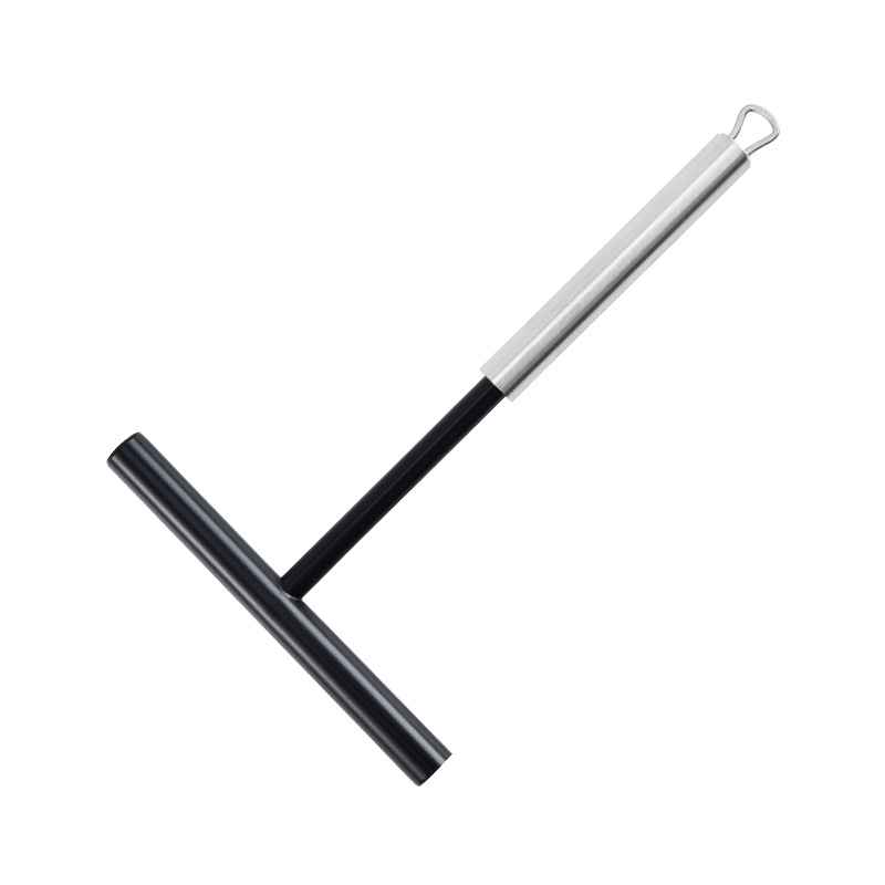 304 Acero inoxidable Pancake dispensador espátula de nylon Pancake fruta herramienta huevo pastel crema raspador