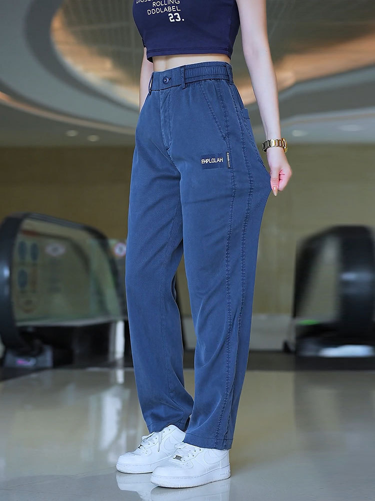 Nuevos pantalones casuales de moda universal, pantalones de tendencia sueltos para hombres, pantalones de pierna ancha recta, 2025 nuevos pantalones deportivos de primavera y otoño