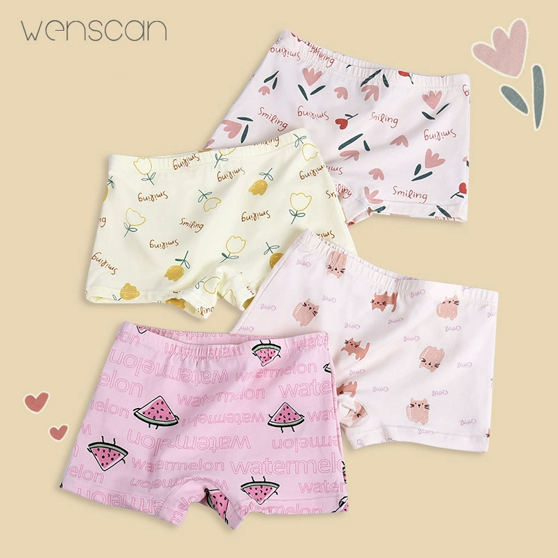 Cotton antibacterial underwear, children's shorts