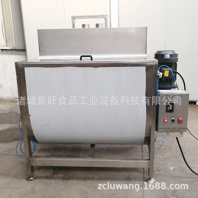 肉泥搅拌机不锈钢制作 自动出料拌陷机 包子陷调味拌陷机