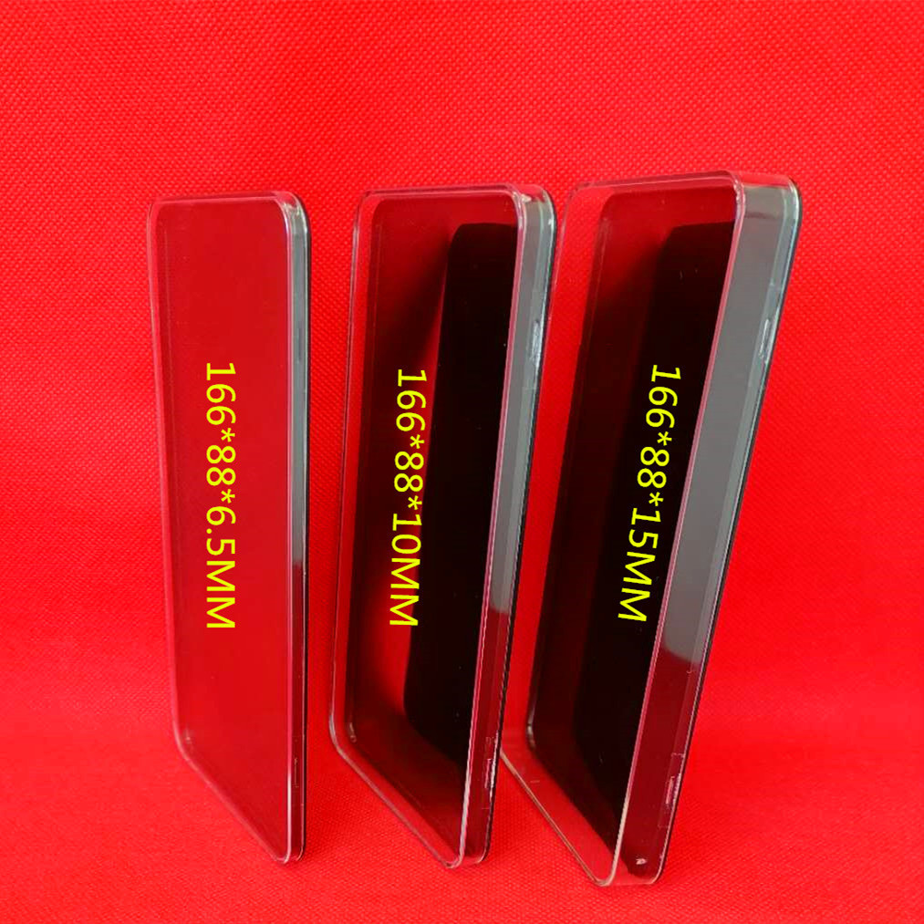 3C数码手机钢化膜包装盒 苹果手机膜盒 中性钢化玻璃膜塑料盒现货