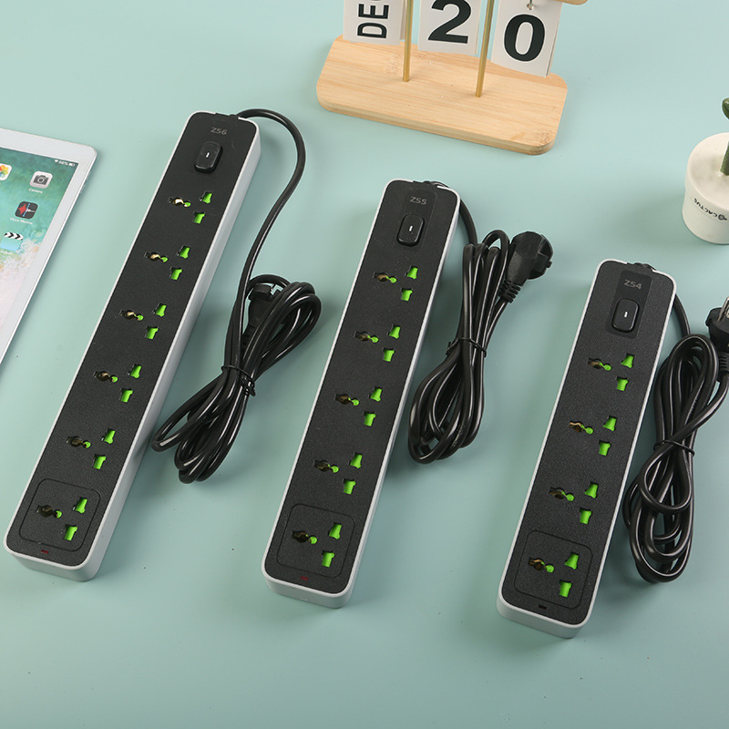 Tarjeta de succión de doble cañón de alta frecuencia toma de corriente de interruptor general negro y blanco estándar británico estándar europeo estándar americano vestido neutro Dubai Arabia Saudita