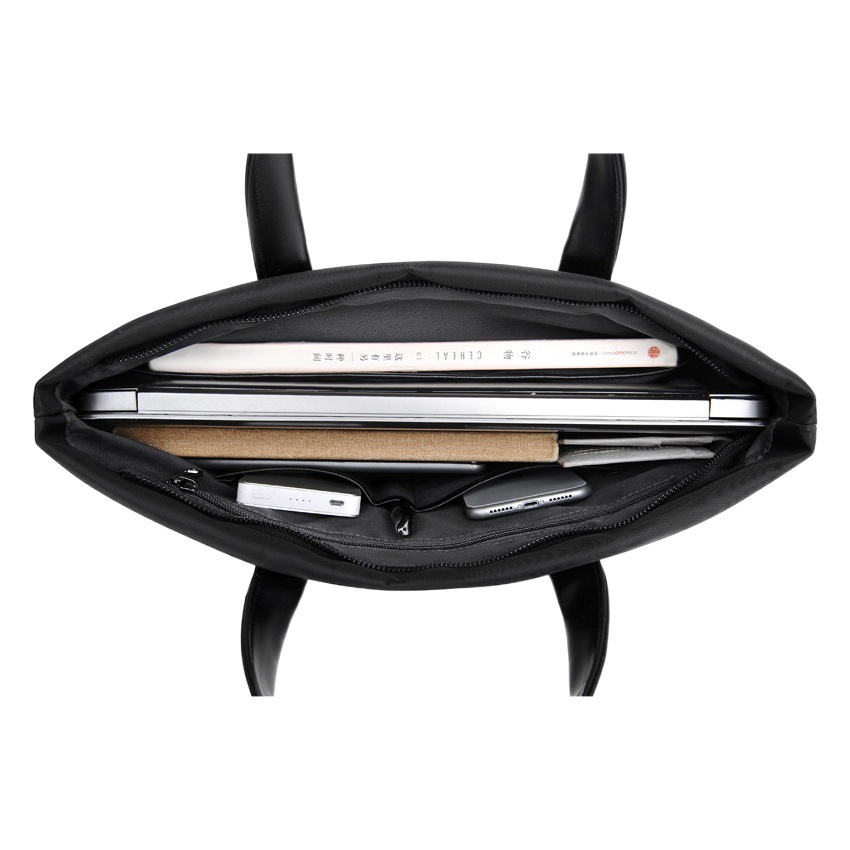 Logotipo personalizado maletín de los hombres bolsa de archivo portátil de gran capacidad Bolsa de hombre de negocios bolsa de ordenador maletín al por mayor