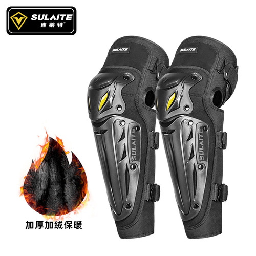Speedlite winter warm knee pads motorcycle riding leg pads and elbow pads thickened windshield off-road protective gear rider equipment