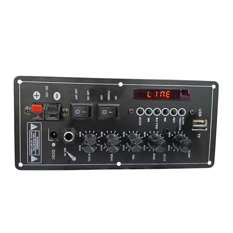 Transfronterizo dedicado amplificador de coche cuadrado danza altavoz amplificador de potencia 7,4 V batería de litio al aire libre Bluetooth carro promoción