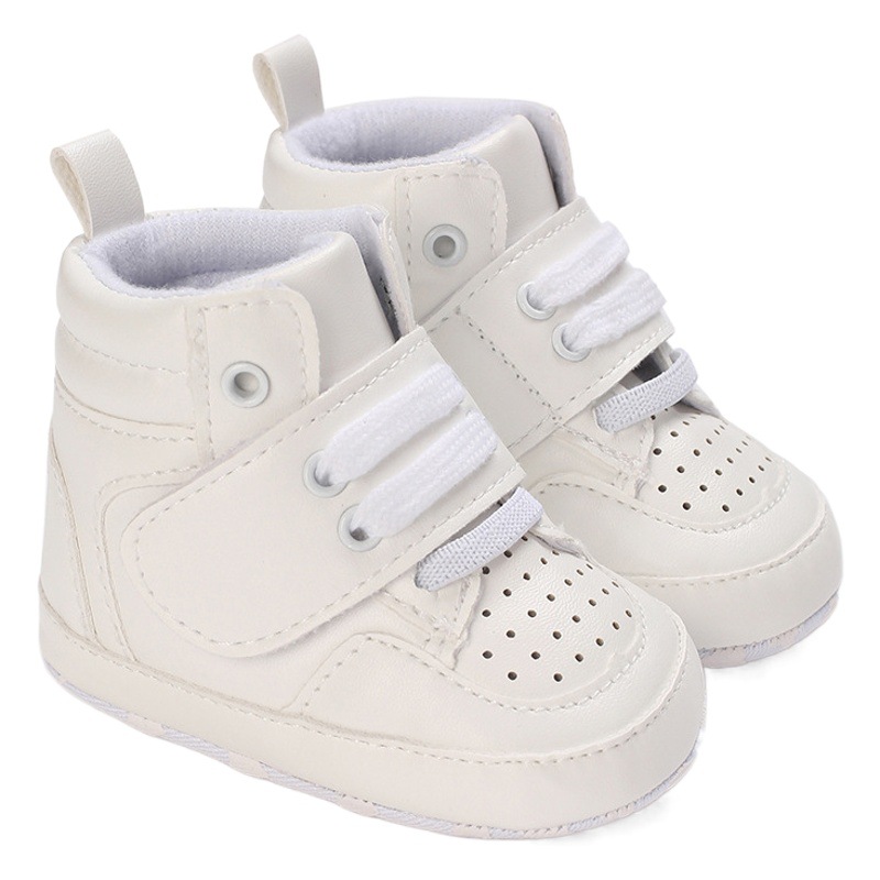 Primavera y otoño de los hombres de alta superior de los deportes ocasionales zapatos de suela suave zapatos de bebé zapatos de niño de una sola pieza de entrega