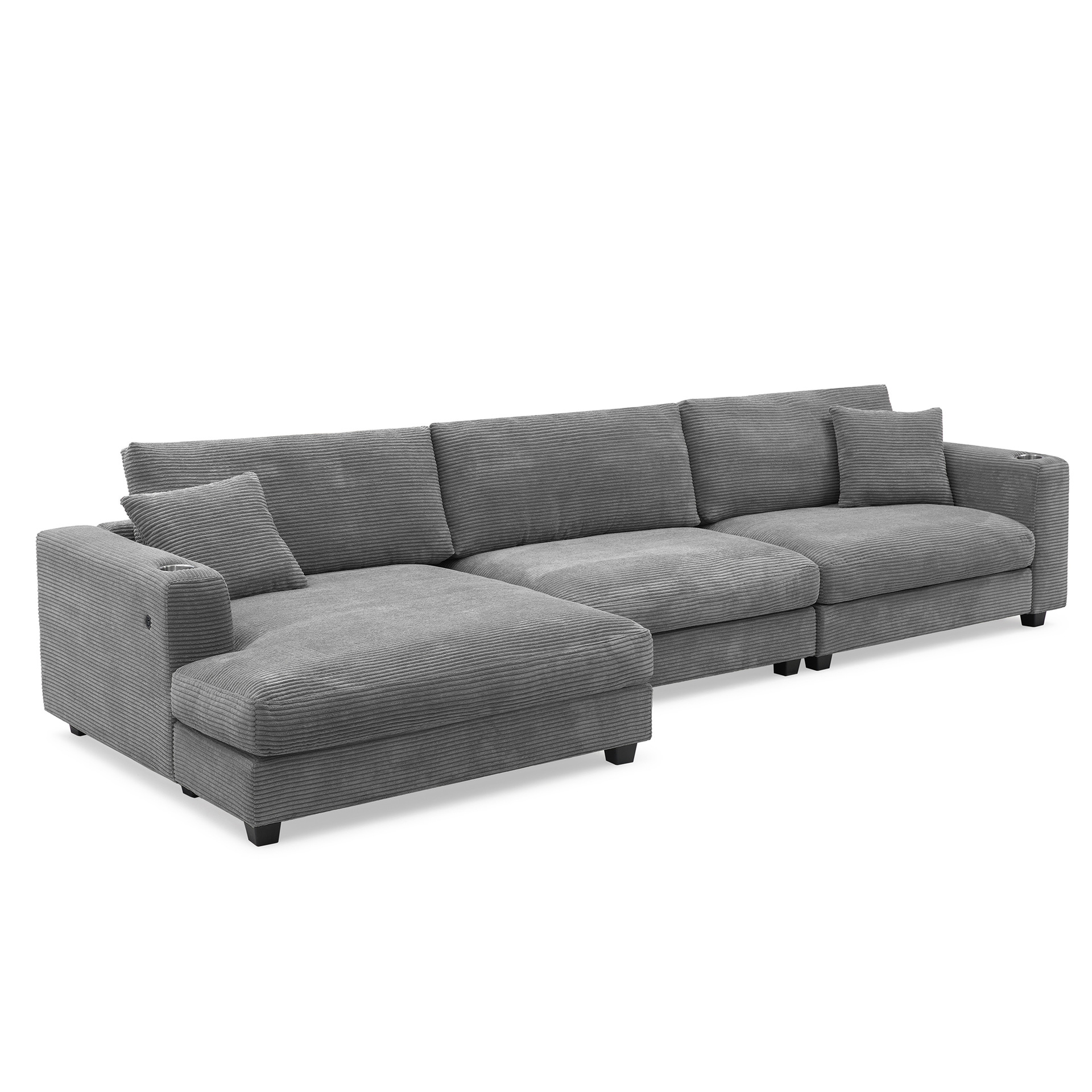 Mini sala de estar estilo italiano simple muebles combinados módulo cuadrado sofá de tela de ocio