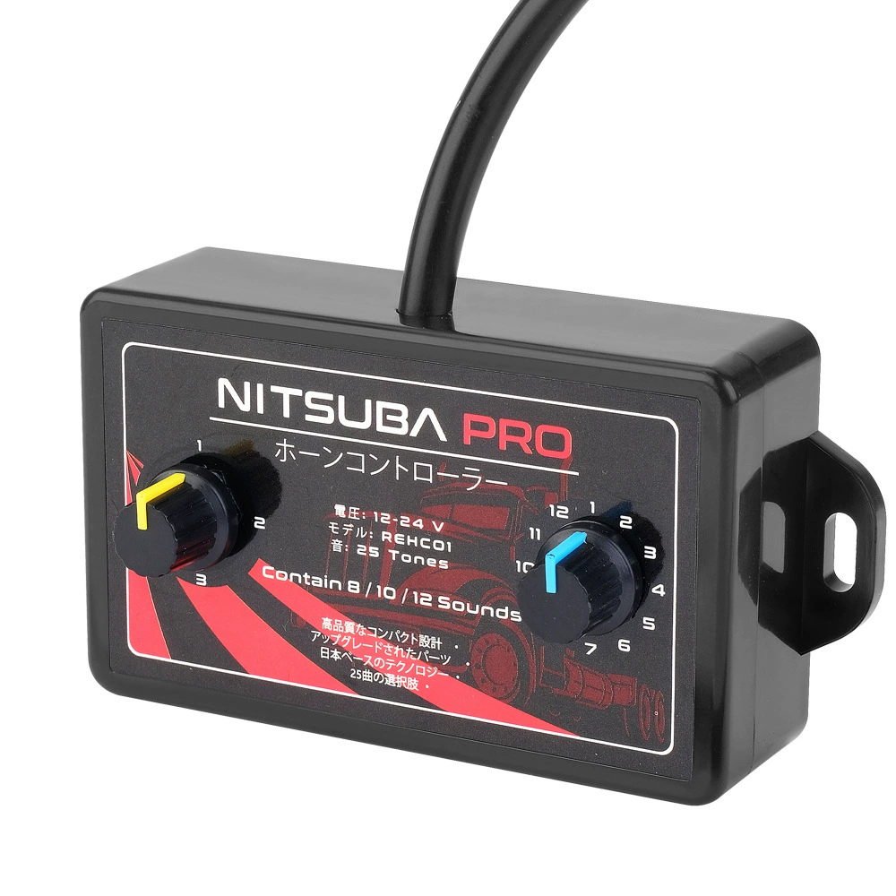 Кнопка переключения звукового сигнала автомобиля 12 В/24 В, универсальная, 25 тонов