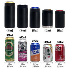 375mlオーストラリア保冷タンク440ml can cooler304ステンレスコーラ缶ビール冷却器