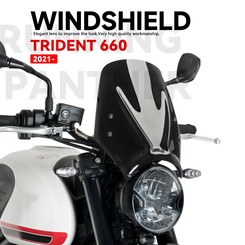 Suitable for Triumph Trident 660 2021 2022 New Windshield Front Windshield Deflector Fairing