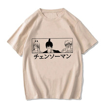 ��ŷ����T��Unisex EU Japanese Anime Chainsaw Man T Shirt