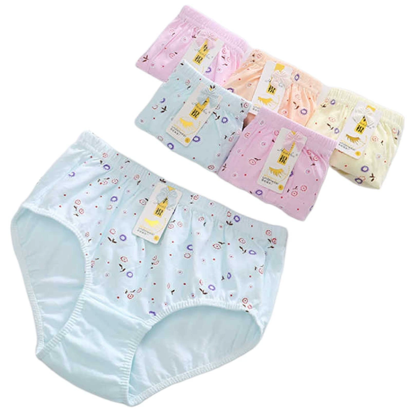 Женские трусы из хлопка, 4/6 упаковок, чистый хлопок, разные посадки (L–5XL, детские размеры)
