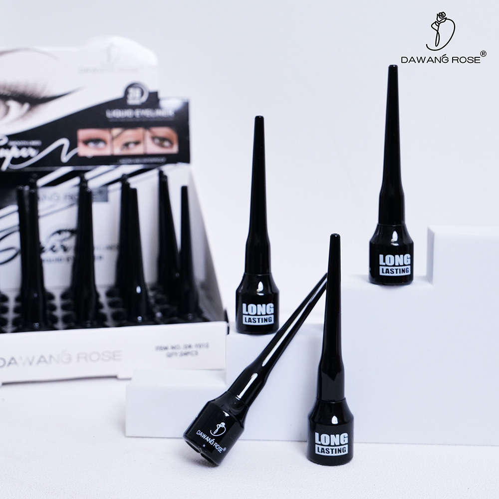 Wasserfester Eyeliner Stift Ultrafein Schwarz Präzisions Eyeliner_voghion.com