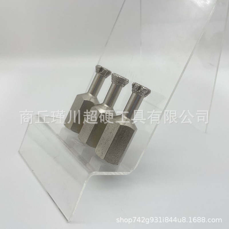 手提式台式背栓机器用M8金刚石钻头锋利型金刚钻头D12.2开花钻