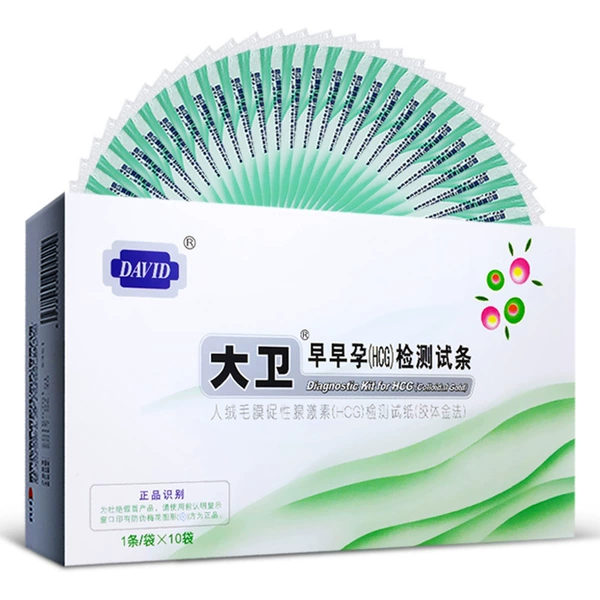 David early pregnancy test paper 10 tablets
