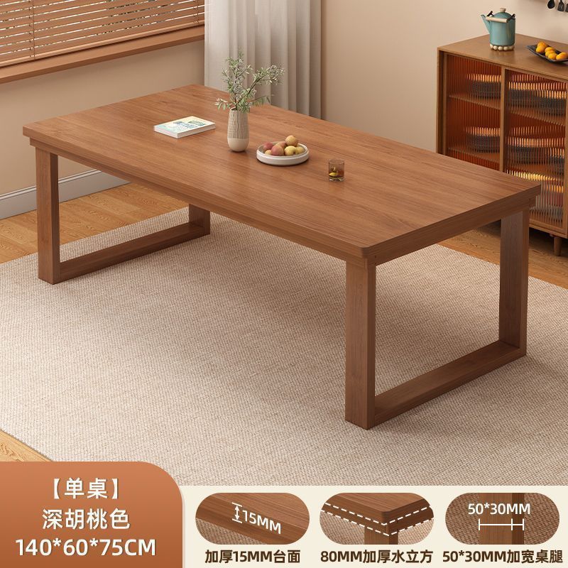 Mesa para sala de estar, escritorio grande y largo para leer y estudiar, mesa integrada para estudio y sala de estar, mesa grande para uso doméstico, escritorio de trabajo.