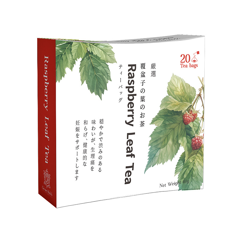 라즈베리 잎 차 라즈베리 잎 차