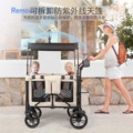 婴幼儿手推车 可折叠婴童车  两座童车移动婴儿床 多功能婴儿车