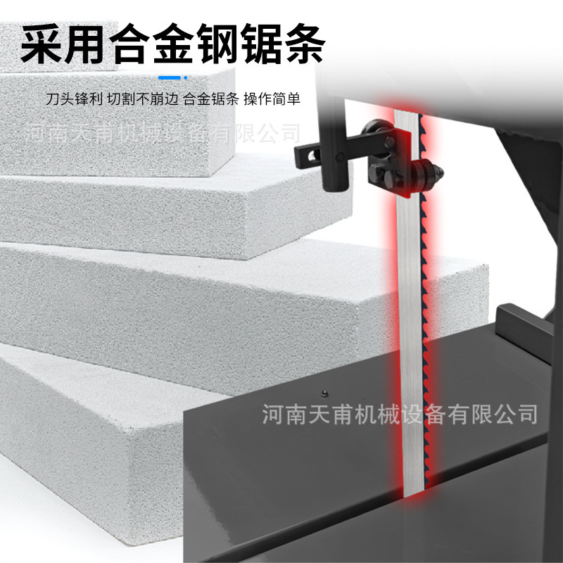 立型鋸刃電動レンガ切断機 軽量レンガ 発泡レンガ 気泡ブロック 卓上レンガ機 環境に優しい切断機 無塵|undefined