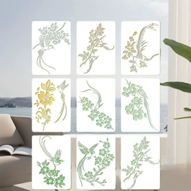 绘图模板;墙贴;喜糖盒