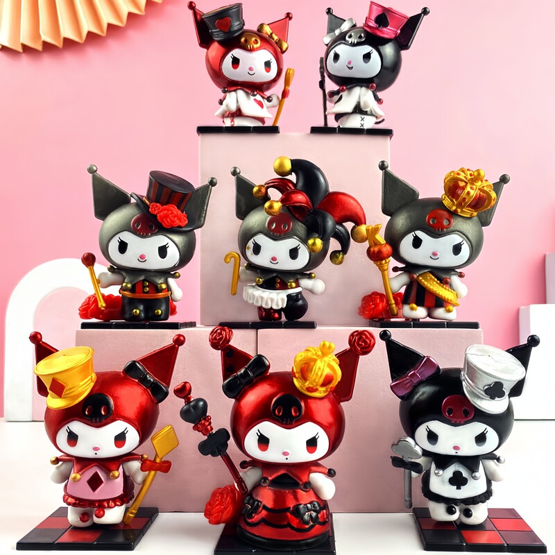 Sanrio Blind Box Figures My Melody, Kuromi, Cinnamoroll, Pochacco Toys, Gashapon, Doll Machine, Display Items