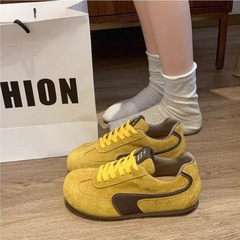 レトロなドイツのトレーニングシューズ女性のための 2025 春の新多用途カジュアルスポーツシューズ軽量フォレストシューズ女性の靴