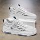 2025 New Summer Breathable Men's Lace-up Mesh Casual Board Shoes Student Flat Sports Men's Shoes All-match Trendy Shoes
