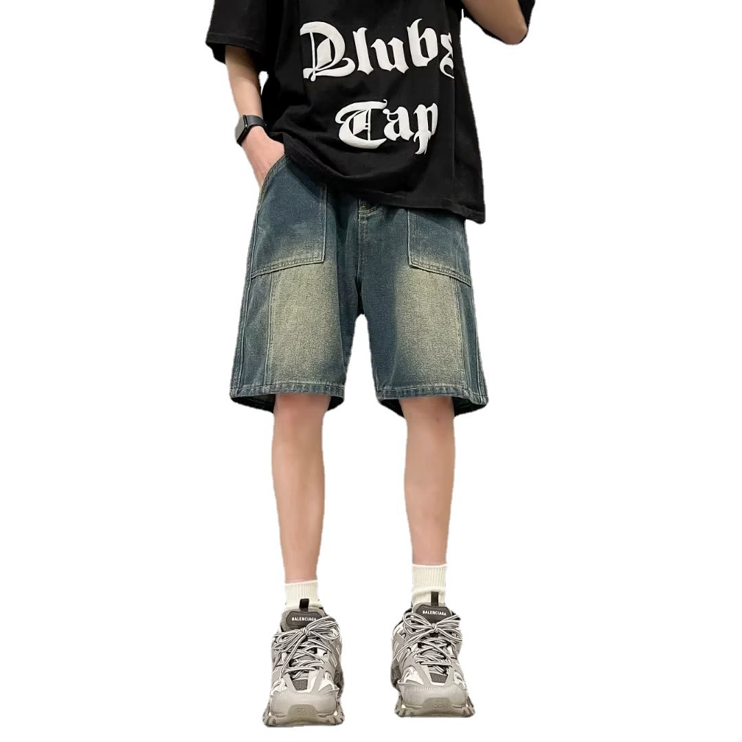 Вдрыз denim юбка, летние трендовые шорты, модные весенние брюки, корейский стиль, оверсайз