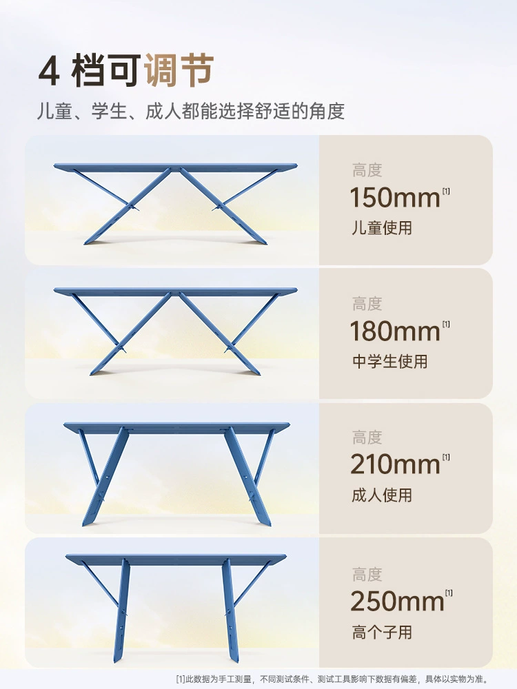 Car small table folding table children's study table car table for homework portable small