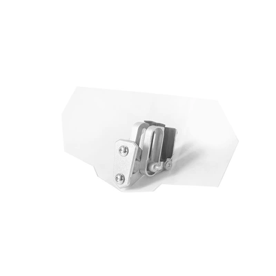 Benelli Trk502 Jinpeng 502Bj500 Huanglong Motorcycle Heightening Small Windshield Modified Heightening Windshield (Motorcycle Safety Supplies) - white-silver-bracket