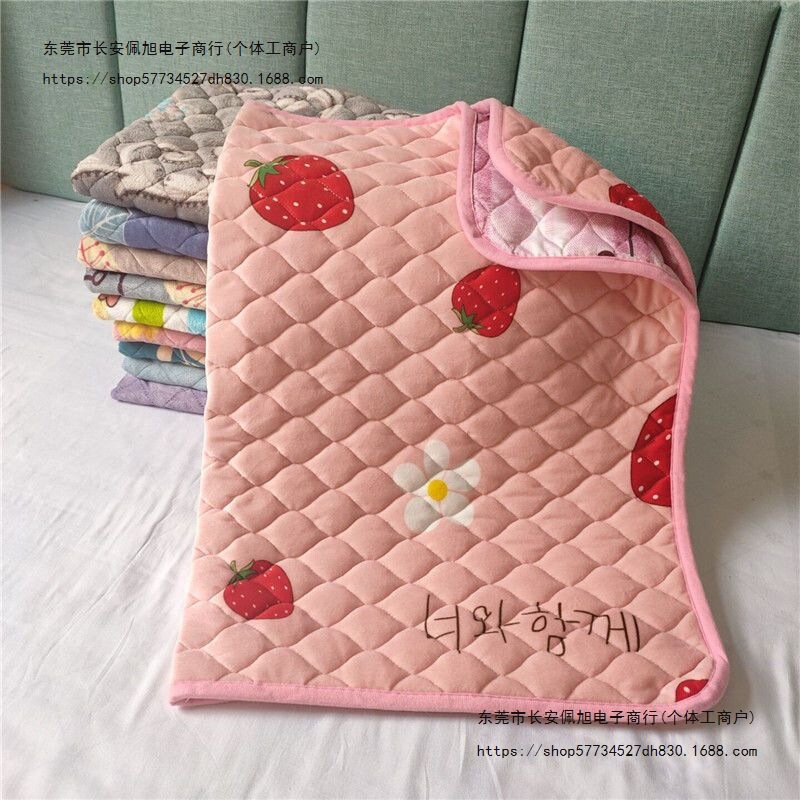 Auntie Pad Menstrual Pad Female Dormitory Student Menstrual Period Mattress Anti-Wrinkle Machine Washable Leak-Proof Nursing Pad Anti-Slip Washable