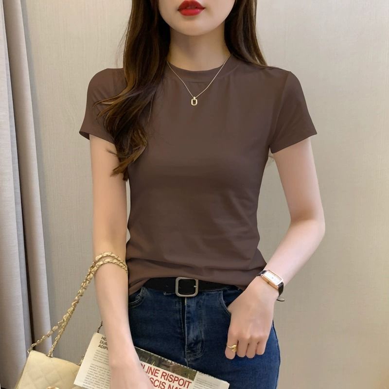 커피 [작은 둥근 목 모달]]