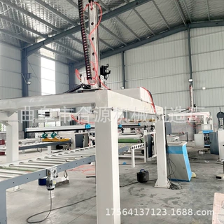 PVC发泡板植绒布复合机密度板木纹纸贴纸机密度板贴面机