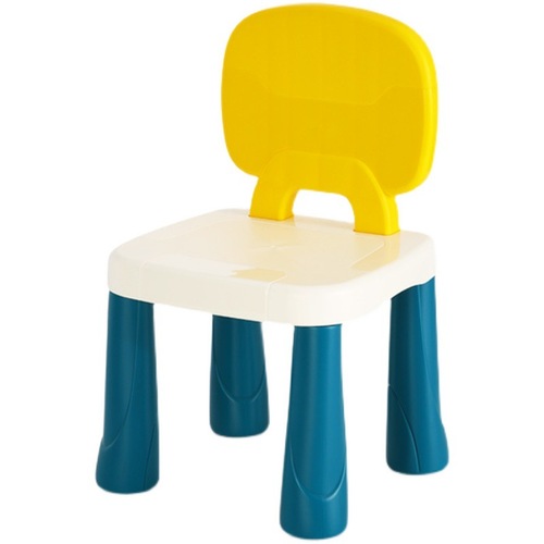 Children's chair cartoon backrest chair simple study training class building table chair matching small baby home bench