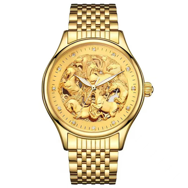 Waterproof mechanical swiss watch