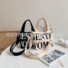 布凡良品/泰国网红热卖款GENTLEWOMAN单肩帆布包女手提斜挎小包包