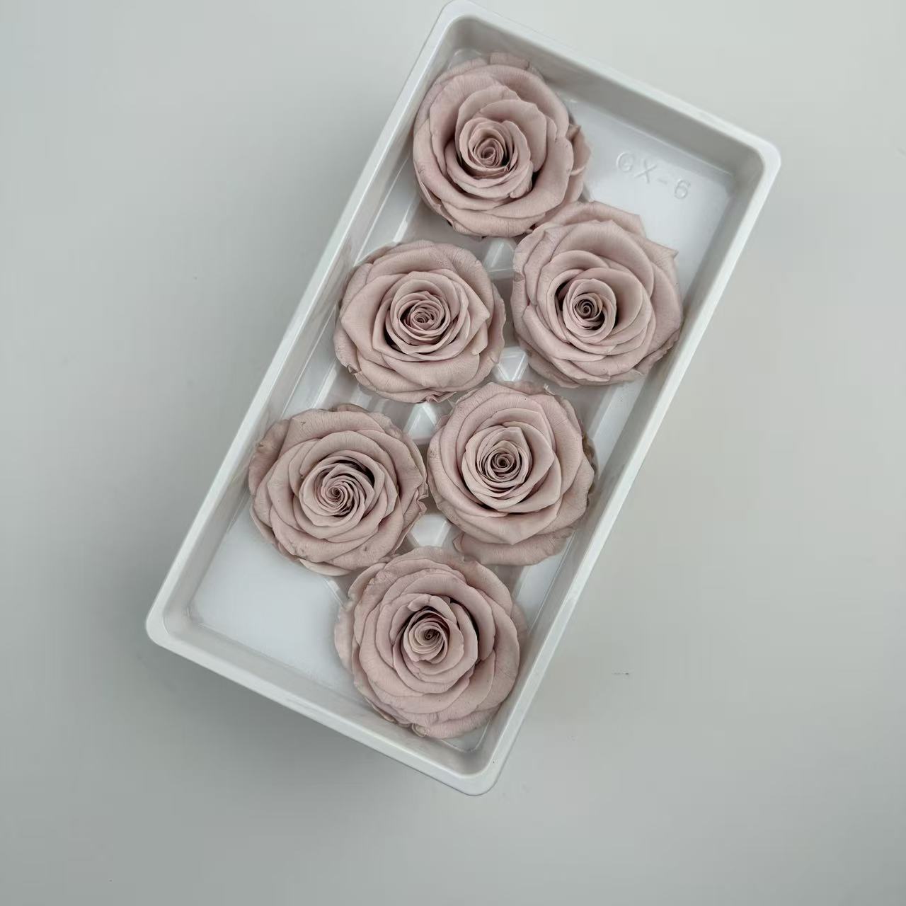 Cabezas de Rosa Preservadas B+, 5-6 cm, Ramo de Flores Frescas Preservadas, Flores Secas al por Mayor de Yunnan, para el Día de la Madre, 520
