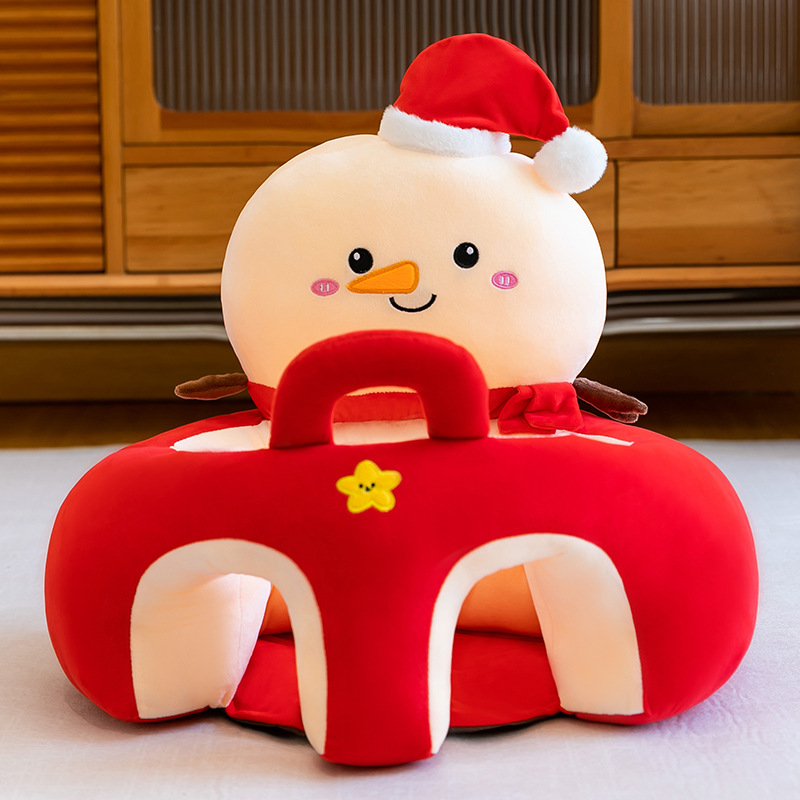 El muñeco de nieve rojo