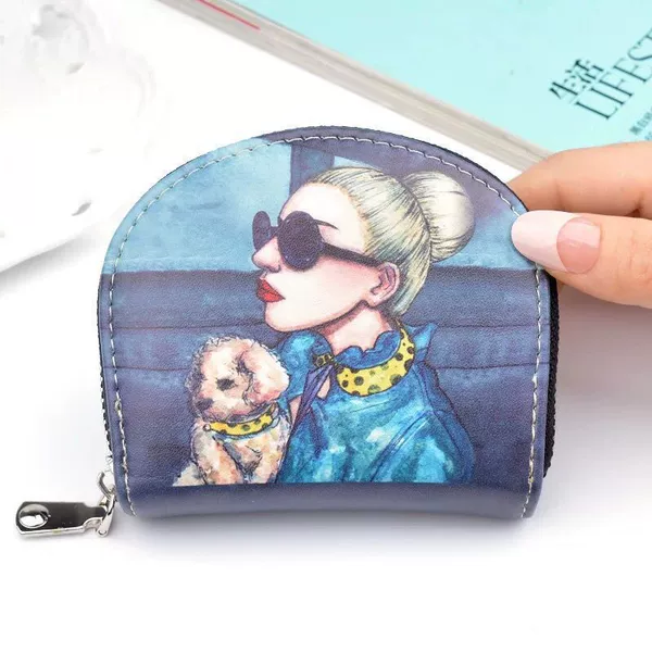 1191#Modern Girl 9 Card-Can be used to store driver’s license change