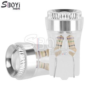 Car Width Indicator Crystal Transparent Integrated T10 5050 1Led Lens Highlight W5W License Plate Light Door Light