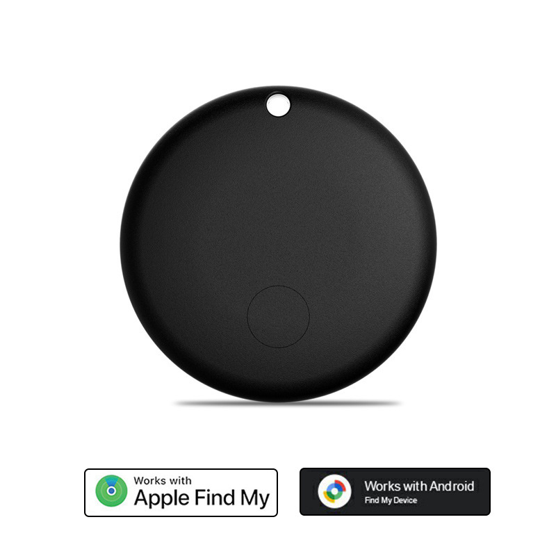 Transfronterizos redondos IOS sistema dual Android encontrar localizador anti-perdida para mascotas clave artículos Bluetooth anti-perdida rastreo