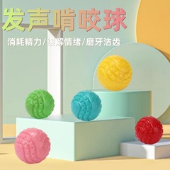 跨境爆款狗狗玩具啃咬弹力球耐咬解闷中小型犬宠物玩具球厂家直销