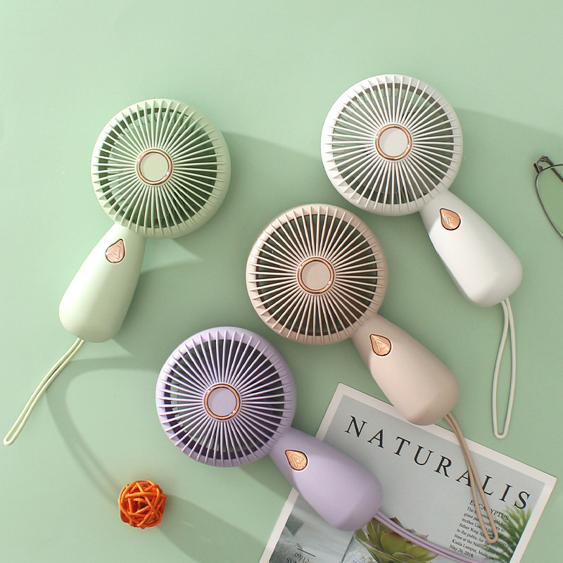 Mini ventilador de mano transfronterizo, interior y exterior, carga USB portátil, mini ventilador eléctrico, regalo, regalo image 5