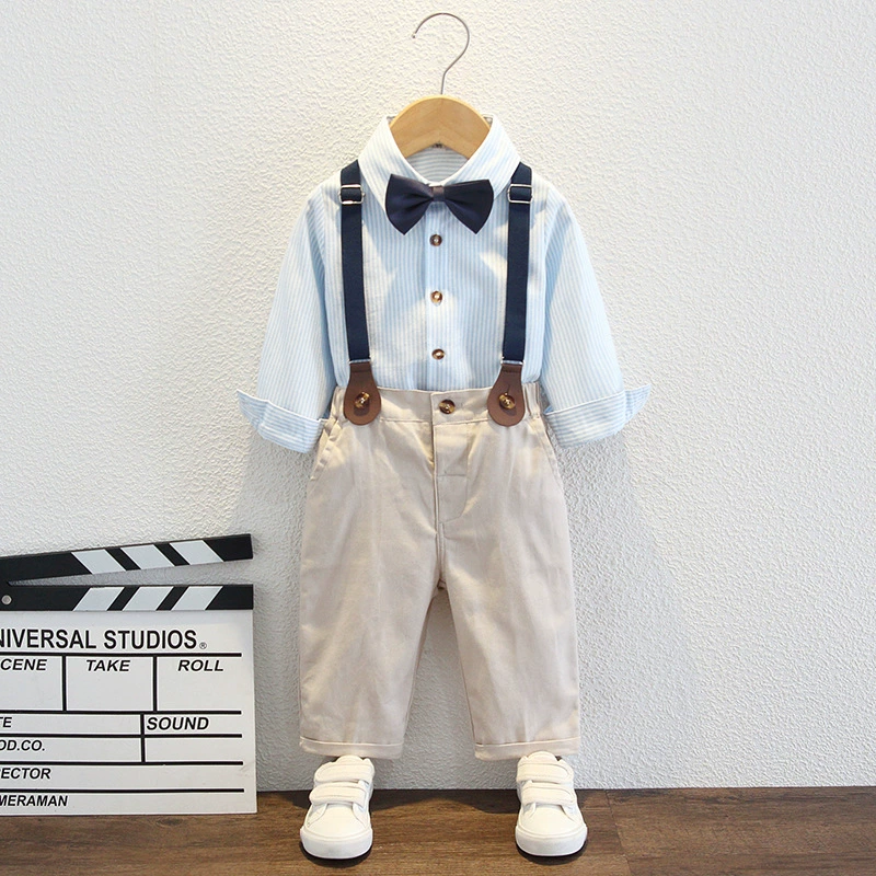 Children's summer dress, classic suit jacket for boys, overall, trousers, flower boy costume, special occasion clothing, British style