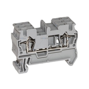 ST wiring terminal block JUT3-2.5 cage spring piece ST2.5 in-line wiring terminal brass copper parts